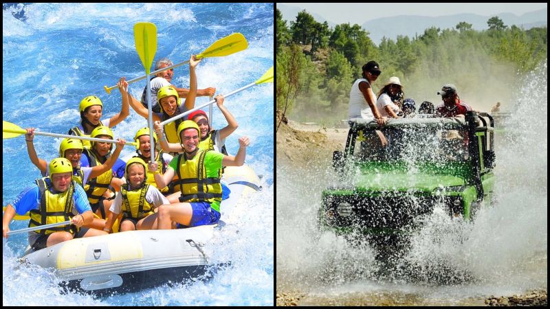 Antalya Jeep Safari & Rafting (Kombitour)