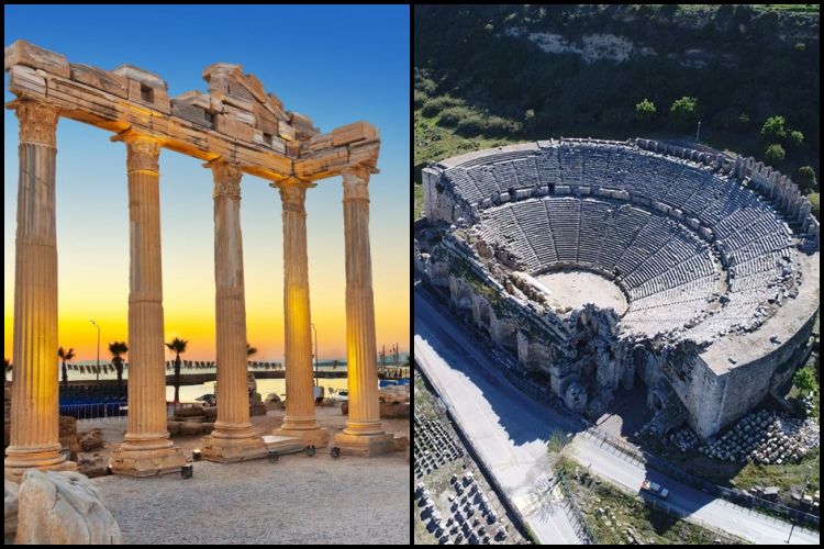 Perge, Side Und Aspendos